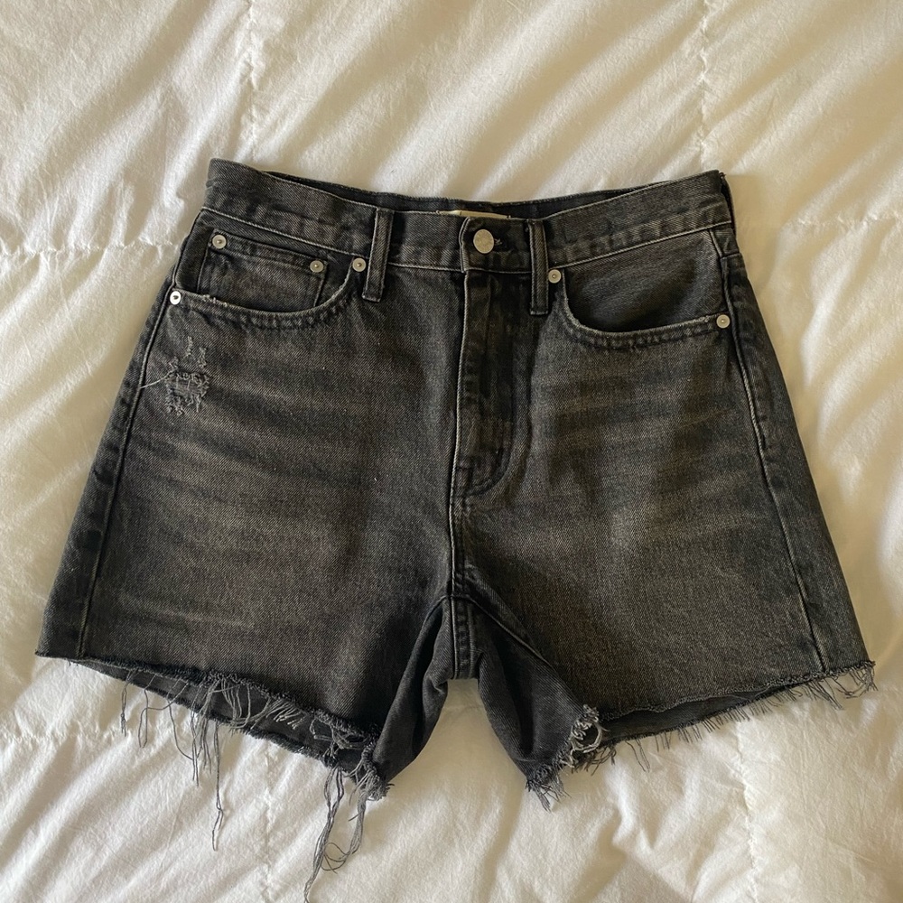 Madewell relaxed mid-length Jean shorts